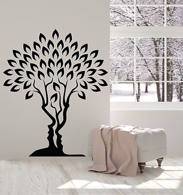 #ad #ad Vinyl Wall Decal Love Family Tree of Life Romance Man And Woman Stickers 2059ig $21.99