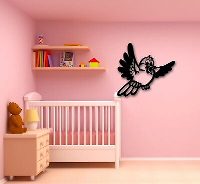 #ad #ad Wall Stickers Vinyl Decal Funny Bird Room Decor for Kids Baby Nursery ig978 $29.99