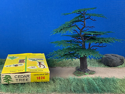 #ad #ad Britains LTD #1824 “ Cedar Tree ” Vintage Tree Series Plastic Model size 8.5quot; $58.45