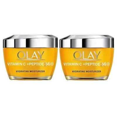 #ad 2 pack OLAY Vitamin C and Peptide 24 Advanced Moisturizer 1.7 oz NEW SEALED $32.00