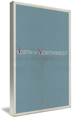 #ad Canvas Art North By Northwest Movie $132.99