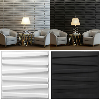 #ad 3D PVC Wall Panels for Interior Wall Decor in Living RoomBedroom12Pcs32 Sq Ft $79.99