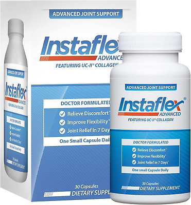 #ad INSTAFLEX ADVANCED JOINT SUPPORT 30 CAPSULES EXP. 12 2024 $39.99