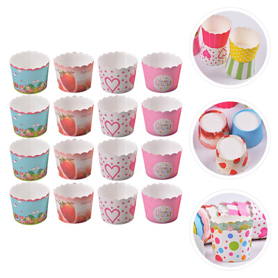 #ad 200 Pcs Paper Cupcake Cups Party Muffin Beautiful Lovely Pastry Oven Pretty $20.10