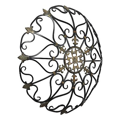 #ad Vintage 3D Wrought Iron Wall Decor for Living Room 30quot; Hanging Rustic Decora... $92.78