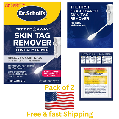 #ad #ad Dr. Scholl#x27;s Freeze Away SKIN TAG REMOVER 8 Treatments ^ $20.19