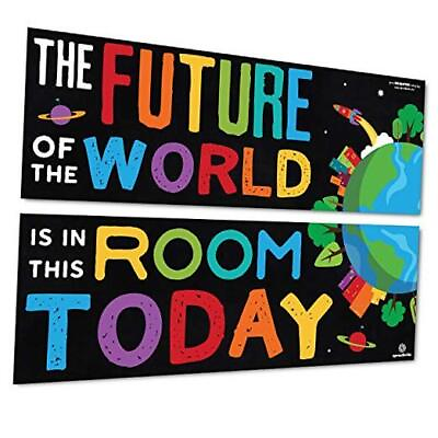 #ad Classroom Decorations Banner Posters for Teachers Bulletin Board and Wall $26.04