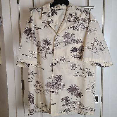 #ad #ad Vintage CT Hawaii Fashions Hawaiian Shirt Mens XXL $35.95