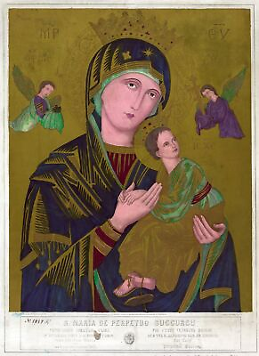 #ad #ad 9496.Decoration Poster.Room Wall art.Home decor.Mary Christian Jesus Christ $31.00