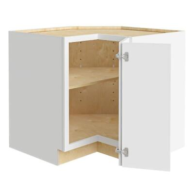 #ad Home Decorators Kitchen Cabinet 34.5quot;x24quot;White Plywood ShakerAdjustable Shelves $530.00