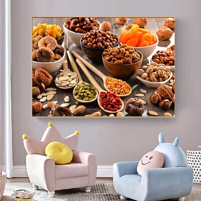 #ad #ad Kitchen Theme Canvas Art Paintings on The Wall Canvas Pictures for Kitchen Room $49.99