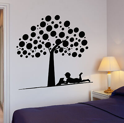 #ad #ad Vinyl Wall Stickers Boy Room Tree Childrens Decoration Kids Decal 161ig $47.99