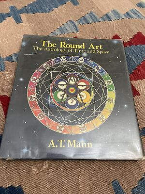#ad The round art: The astrology of time and space A. T Mann Vintage HC DJ Occult $25.00