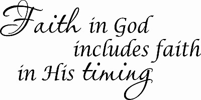 #ad Faith in God 11 x 22 Bible Verse Vinyl Wall Decals by Scripture Wall Art $11.19