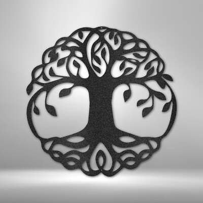 #ad Tree of Life Wall Art Metal Sign 3 Colors amp; 4 Sizes $154.95
