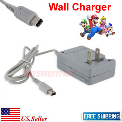 New AC Adapter Home Wall Charger Cable for Nintendo DSi 2DS 3DS DSi XL System $7.39