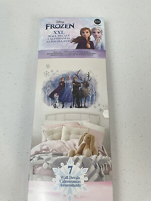 #ad Roommates Disney Frozen XXL Peel and Stick Wall Decals Extra Large Brand New $23.95