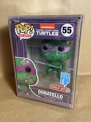 #ad Funko Pop Teenage Mutant Ninja Turtles Donatello #55 Target Art Series A 1 03 $9.99