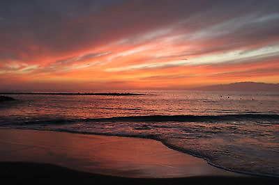 #ad MASSIVE photo landscape art beach A0 CANVAS PRINT TROPICAL ocean sunset AU $76.49