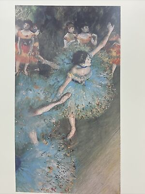 #ad Modern Print The Green Dancer By Edgar Degas c1880 Print Art $28.74