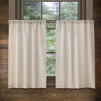 #ad #ad Valea Home Linen Kitchen Curtains 36 Inch Length Rustic Farmhouse Crude Short 2 $28.58