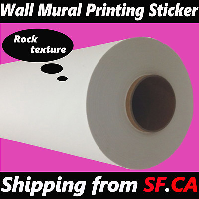 #ad Wall Mural Decoration Sticker Self Adhesive Printing Wallpaper 50 in x 82 ft $263.00