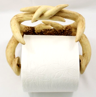 #ad Antler Toilet Paper Holder by Rivers Edge Products $28.75