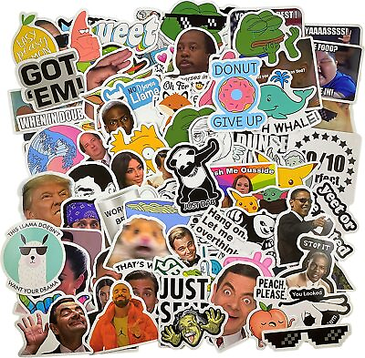 112pcs Meme stickers for laptop luggage sktateboard mug USA Shipped high quality $7.99