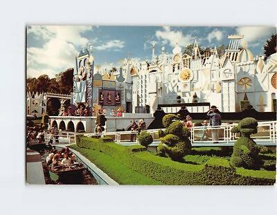 #ad Postcard It#x27;s A Small World After All Topiary Animals Fantasyland Disneyland USA $6.97