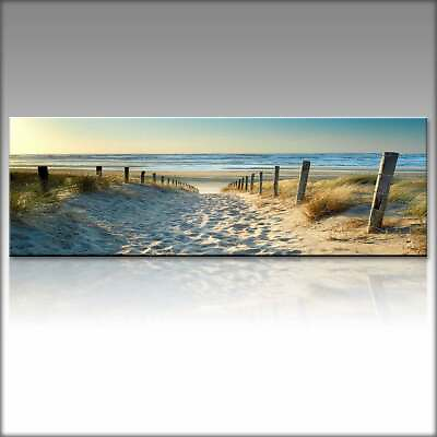 #ad Ocean Beach Sea Road Posters Prints Canvas Painting Canvas Wall Art Wall Picture $14.09