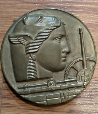 #ad 1900 1950 Medallic Art Co. NY Bronze 50th Anniversary Medal Bruno Mankowski $130.00