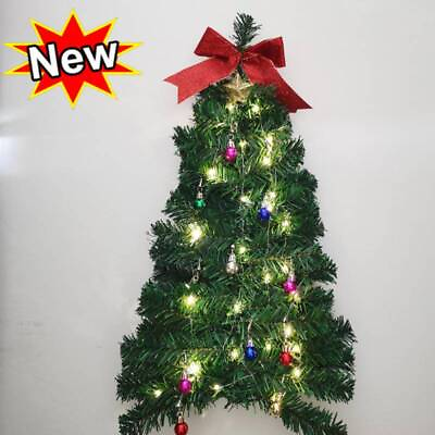 #ad Lighted Christmas Wall Tree 2024 $17.15