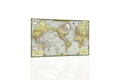 #ad World Map V CANVAS OR PRINT WALL ART $19.00