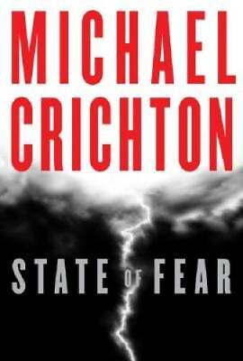 #ad State of Fear Hardcover By Crichton Michael GOOD $4.47
