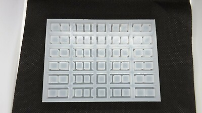 #ad DIY CONCRETE BLOCK MOLD: Structure amp; Wall Building Block Kit 1 16 scale Silicone $35.00