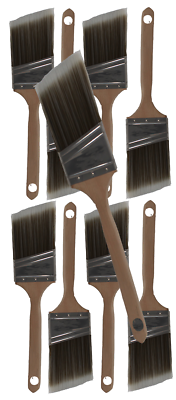 #ad 2 1 2quot; Angle House WallTrim Paint Brush Set Home Exterior or Interior Brushes $32.99