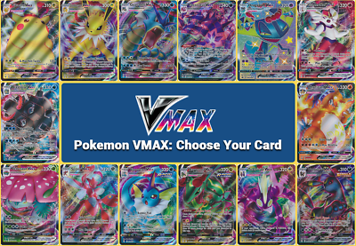 #ad Pokemon VMAX Choose Your Card All Available Ultra Rare Full Art Holo TCG $269.95