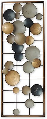 #ad Modern Circles Frame Wall Decor Sculpture Hang Home Kitchen Office Art Hotel Bar $108.13