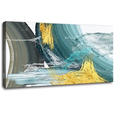 #ad Large Wall Art Abstract Pictures for Living room Bedroom Wall Decor Canvas Te... $221.68