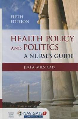 #ad Health Policy And Politics: A Nurses Guide Milstead Health Policy and GOOD $3.73