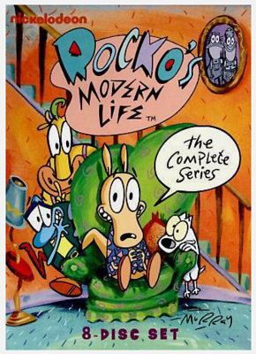 #ad #ad *ROCKO#x27;S MODERN LIFE THE COMPLETE SERIES DVD 2013 8 Disc Set Sealed $13.89