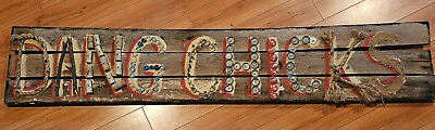 #ad wooden signs home decor wall $50.00