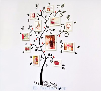#ad Removable Wall Sticker Family Tree Wall Tattoo Art Home Room Decor Vinyl Mural $5.99