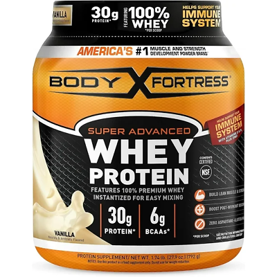 #ad NEW Super Advanced Whey Protein Powder Vanilla $22.83