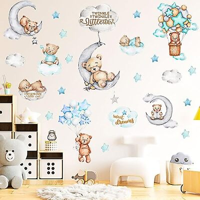 #ad Wall Decor Removable Vinyl Stickers Decals for Nursery Kids Baby Room Decor $9.56