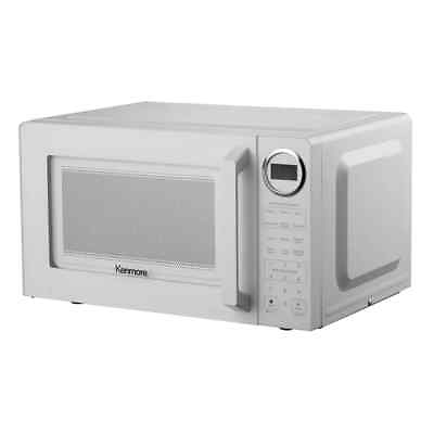 #ad Kenmore 900W Countertop Microwave Digital Display Modern Home Kitchen White USA $65.99