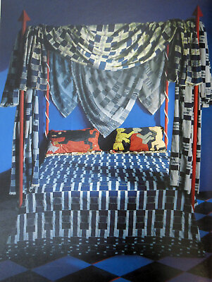 #ad #ad Vintage 1980s interior decorating fabrics DIY make curtains bedding many photos $19.99