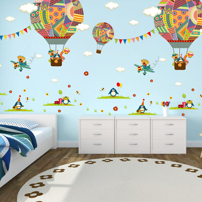 #ad #ad Wall Decor Childs Room Wall Art Sticker Peel Stick Art Mural $8.25