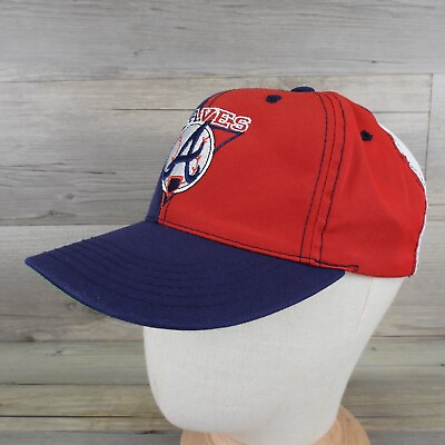 #ad Vintage Atlanta Braves MLB Youth Snapback Hat by Annco $14.99