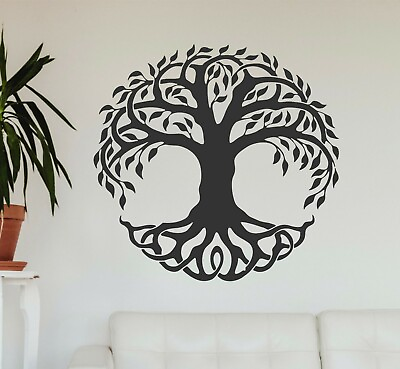 #ad #ad The Tree of Life Wall Decal Vinyl Wall Sticker Camper Decal Gift Present Decor $30.39
